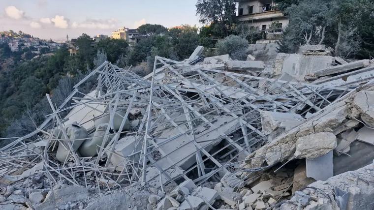 مقتل شخصين وجرح آخرين في غارة إسرائيلية على مدينة النبطية جنوبي لبنان