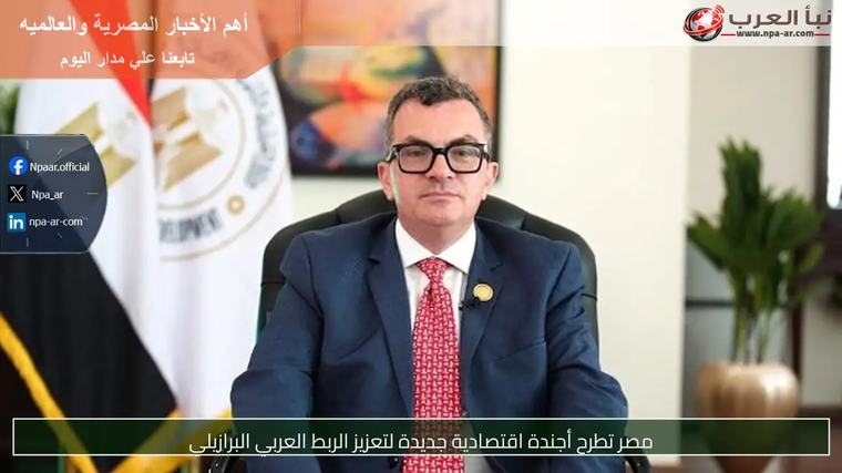مصر تطرح أجندة اقتصادية جديدة لتعزيز الربط العربي البرازيلي