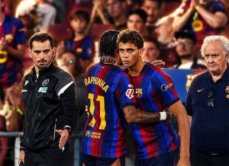 حمزة عبد الكريم يعلق على مشاركته الأولى مع برشلونة في الدوري الإسباني